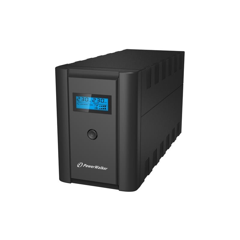 UPS LINE-INTERACTIVE 2200VA 2X 230V PL + 2X IEC OUT,RJ11/RJ45 IN/OUT, USB, LCD