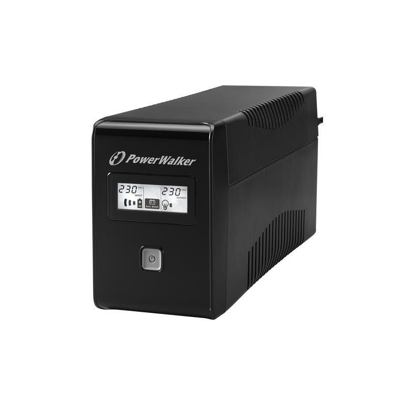 Zasilacz awaryjny line-interactive 850VA 2X SCHUKO OUT, RJ11 IN/ OUT, USB, LCD