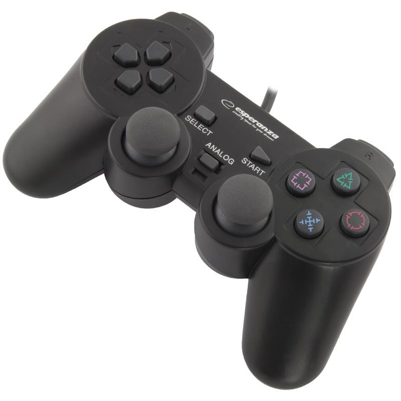 GAMEPAD EG106 PRZEWODOW DO PS3 i PC z WIBRACJAMI
