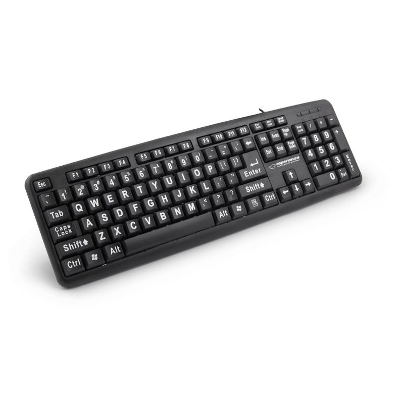 Klawiatura USB EK129 Przewodowa