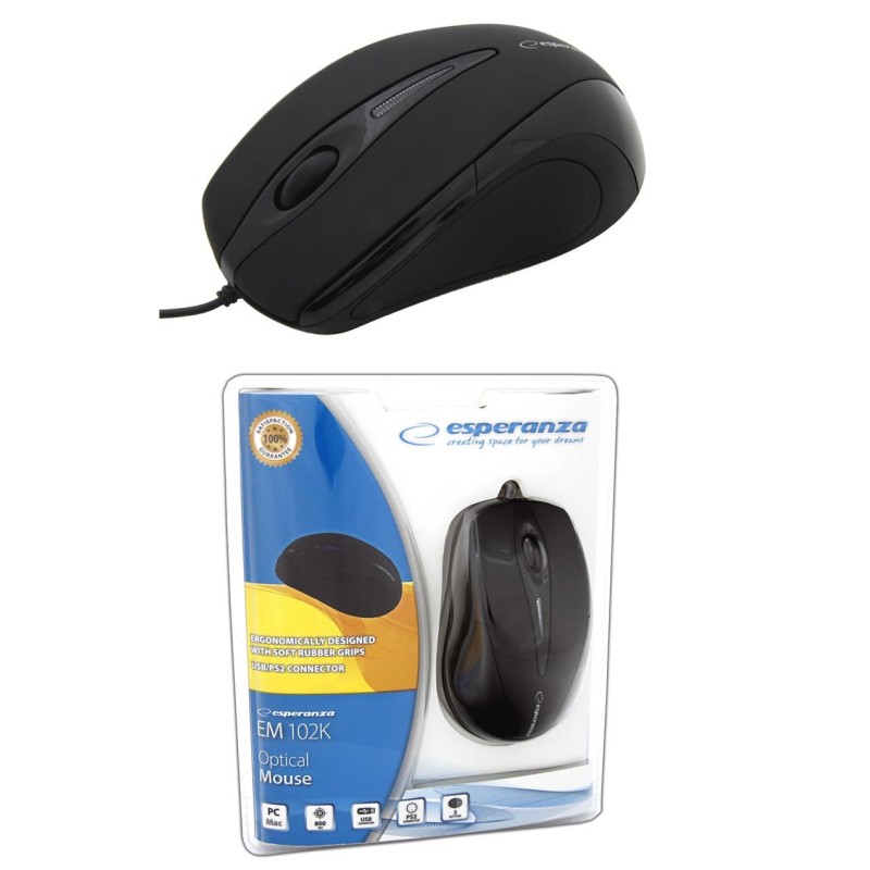 Mysz Optyczna EM102K USB SIRIUS