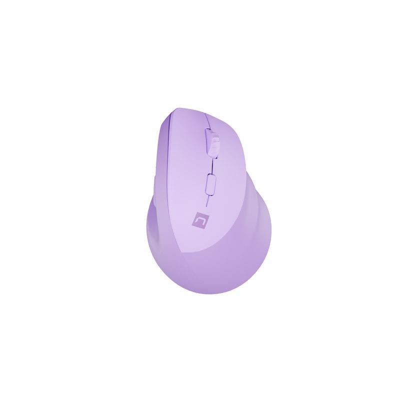 Mysz bezprzewodowa wertykalna Crake 2 Pure Lavender