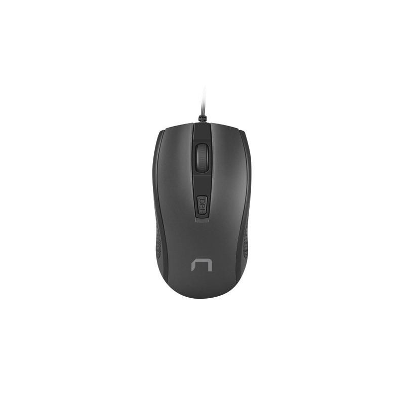 Mysz Hoopoe 2 1600 DPI optyczna Czarna