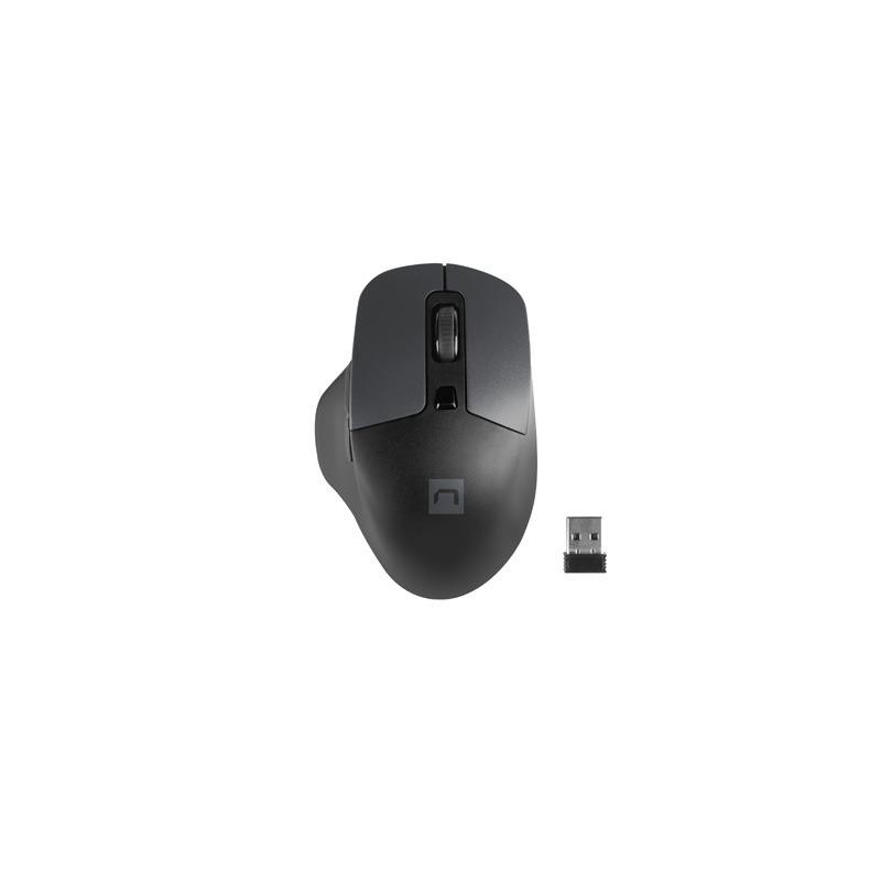 Mysz bezprzewodowa Blackbird 2 1600 DPI z cichym klikiem Czarna