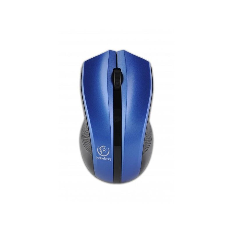 Bezprzewodowa mysz optyczna, GALAXY Blue/silver