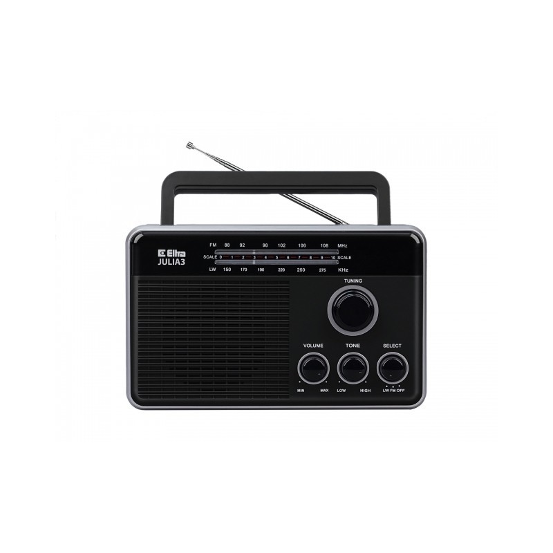 Radio Julia 3 czarny
