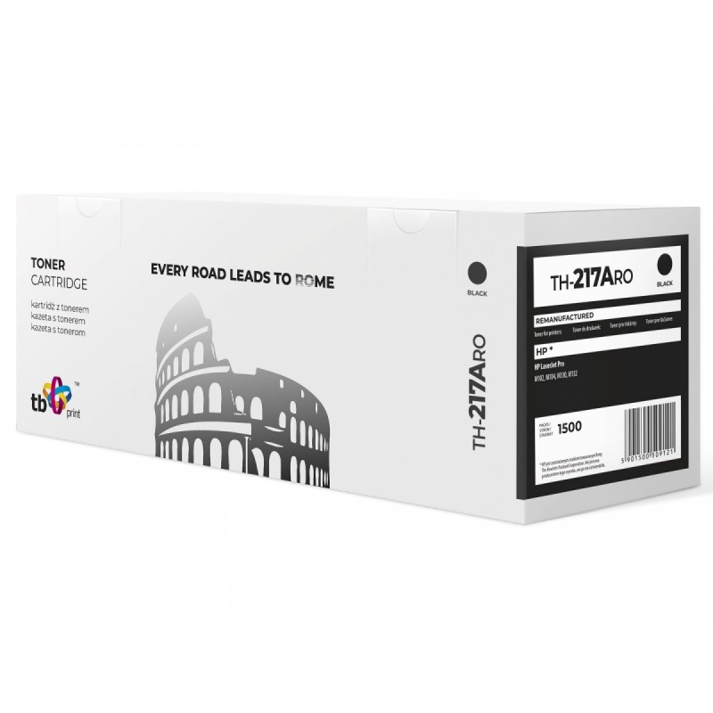 Toner do HP CF217A LJ 104 BK TH-217ARO ref.