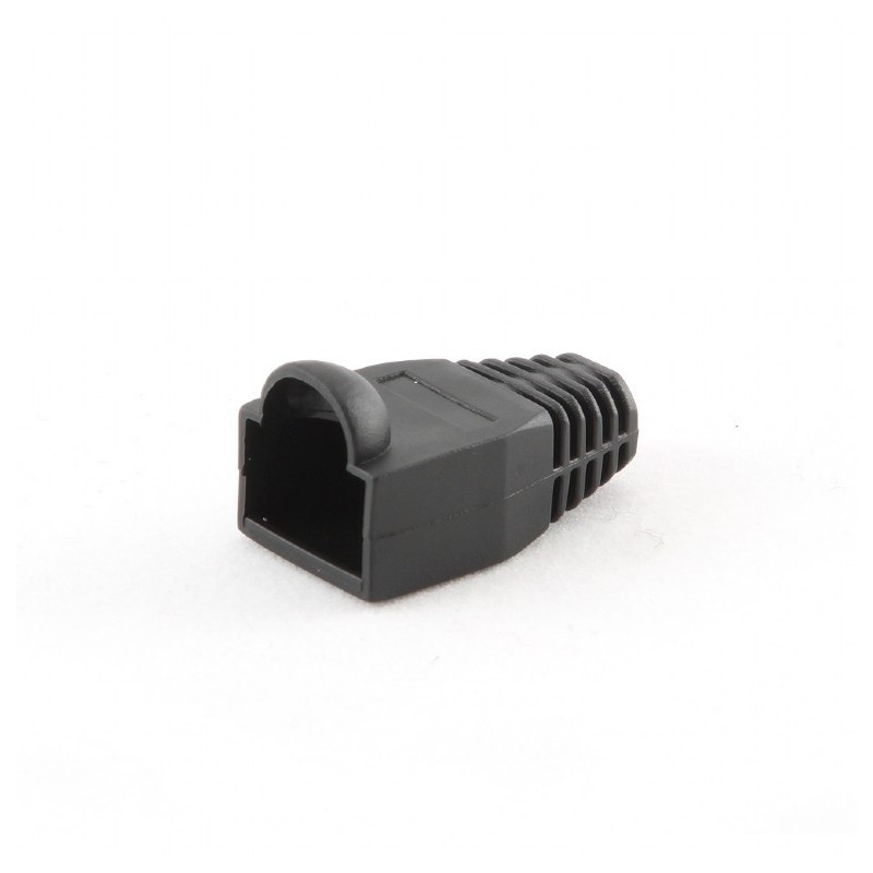 Osłonka na wtyk RJ45 100sztuk/czarna