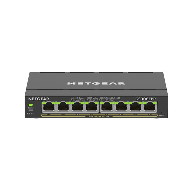 Przełącznik Switch GS308EPP 8xGE PoE+