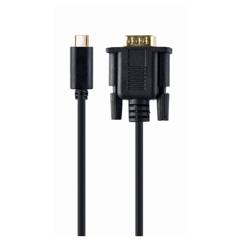 Kabel USB-C do VGA male 1920x1080 60Hz