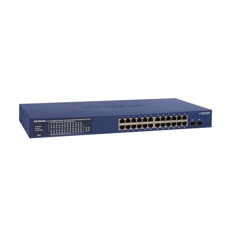 Przełącznik Smart GS724TP Switch Smart 24xGE PoE 2xSFP