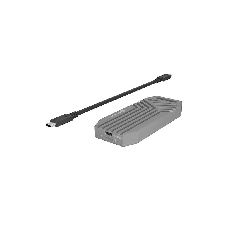 Obudowa IB-1919M-C42 Type-C. USB4. Gen 3x2 (40 Gbit/s) na PCIe NVMe M.2 2280