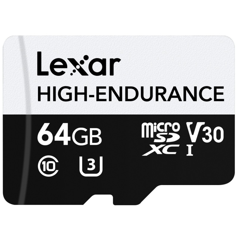 Karta microSD High Endurance 64GB C10 A1 U1 V30 100/35MB/s