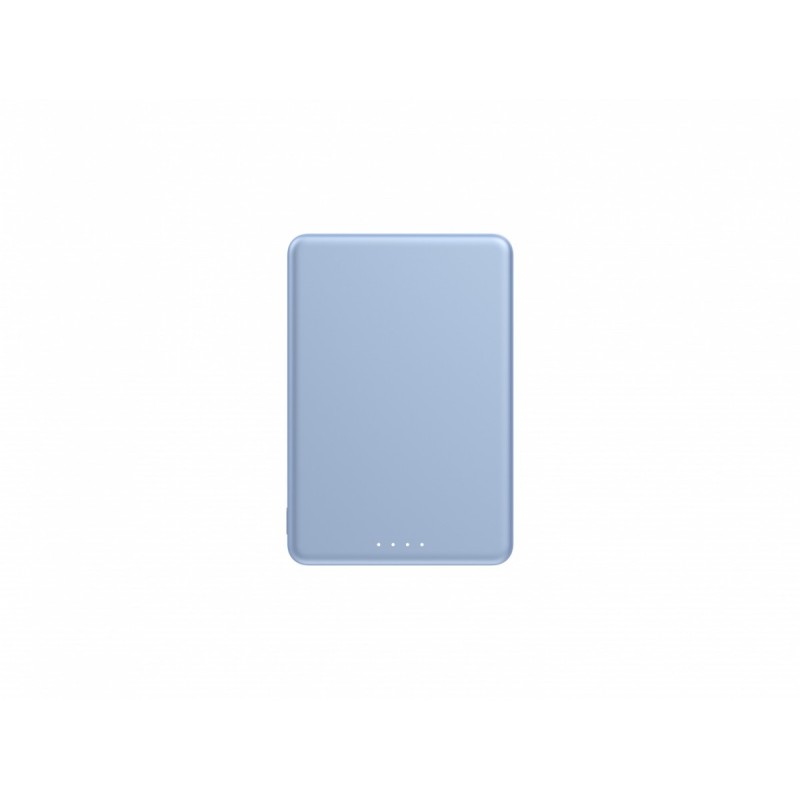 PowerBank Super Slim Magnetic 5000 niebieski