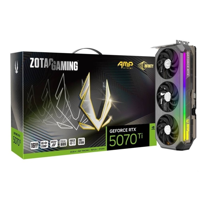 Karta graficzna GeForce RTX 5070 Ti AMP EXTREME INFINITY 16GB GDDR7 256bit 3DP/HDMI