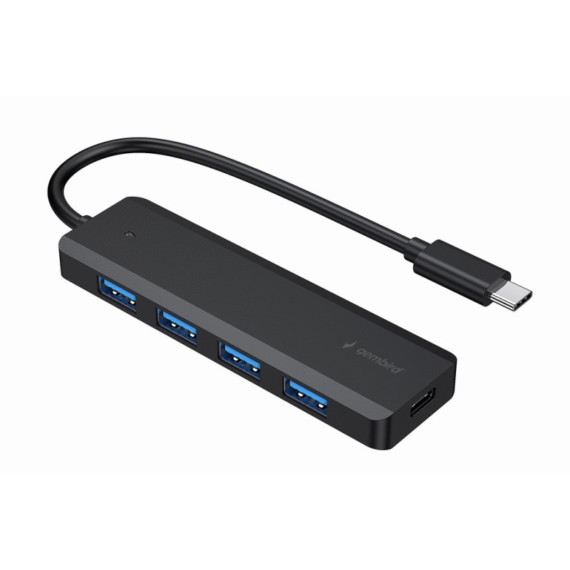 HUB 4-portowy USB 3.1 (Gen 1) typu C, port PD USB-C
