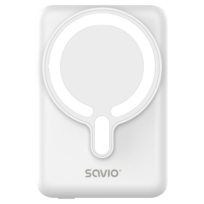 Powerbank 10000 mah magnetyczny biały BA-13