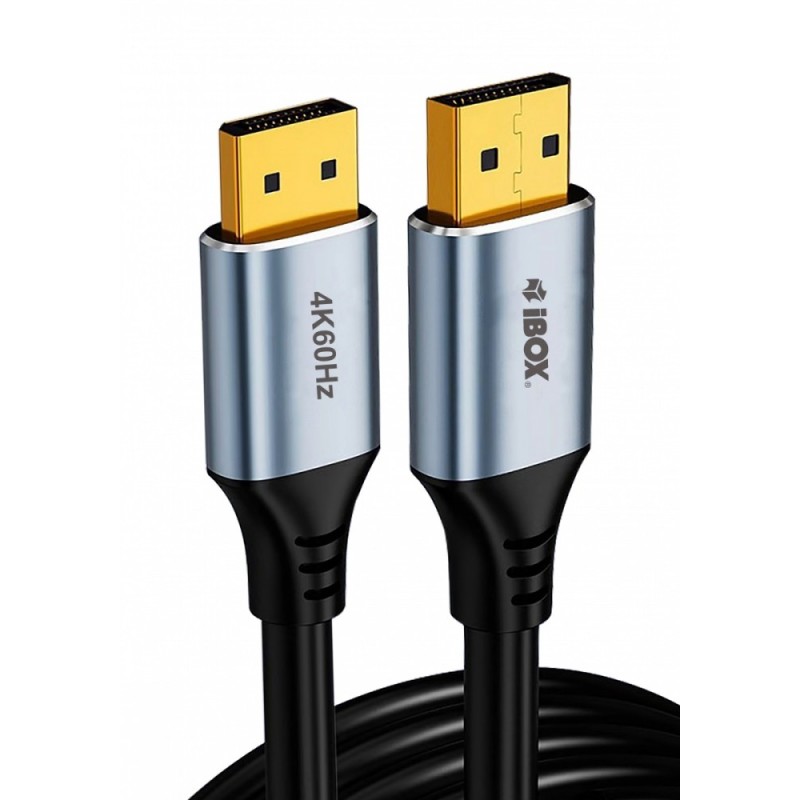 Kabel DisplayPort 4k60Hz złota wtyczka 2m