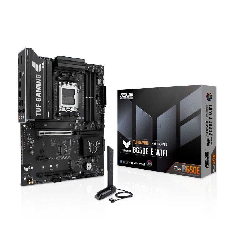 Płyta główna TUF GAMING B650E-E WIFI AM5 4DDR5 HDMI/DP ATX