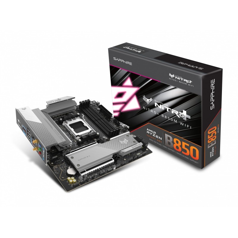 Płyta główna NITRO+ B850M WIFI AM5 4DDR5 mATX
