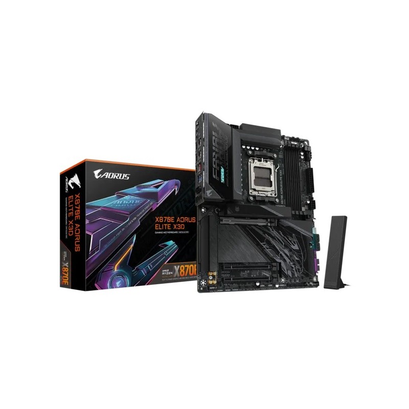 Płyta główna X870E AORUS ELITE X3D AM5 4DDR5 HDMI/USB-C ATX