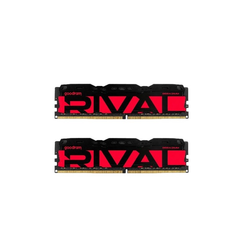 Pamięć DDR4 Rival Radiant 32GB (2*16)/3200 CL16 czerwona