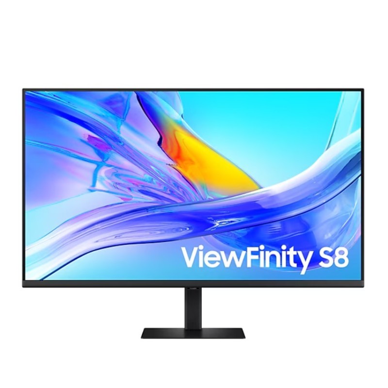 Monitor 37 cali ViewFinity S80UD VA 3840x2160 UHD 16:9 1xHDMI 1xDP 1xUSB-C 90W 3xUSB-A 5ms PinP/PbyP 60Hz HAS+PIV płaski 3YOn-Site (LS37D800UAUXEN)
