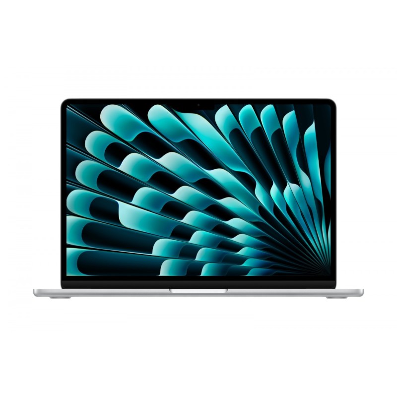 MacBook Air 13.6 cala: M5 10/8, 16GB, 512GB SSD, bez zasilacza - Srebrny