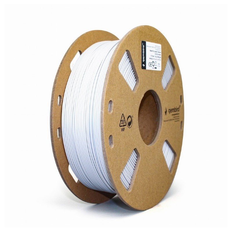 Filament drukarki 3D PLA/1.75mm/matowy jasnoszary