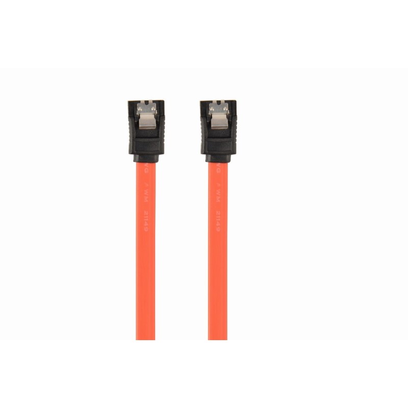 Kabel Serial ATA metalowy zatrzask 30cm