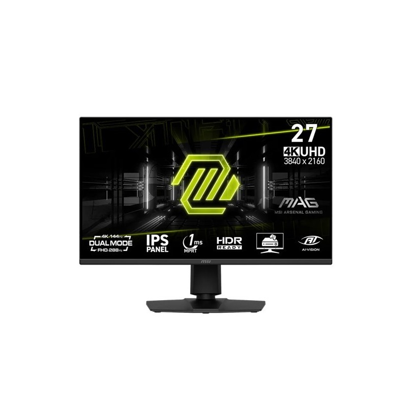 Monitor MAG 275UPD E14 27 cali/LED/UHD/Flat/288Hz/Czarny