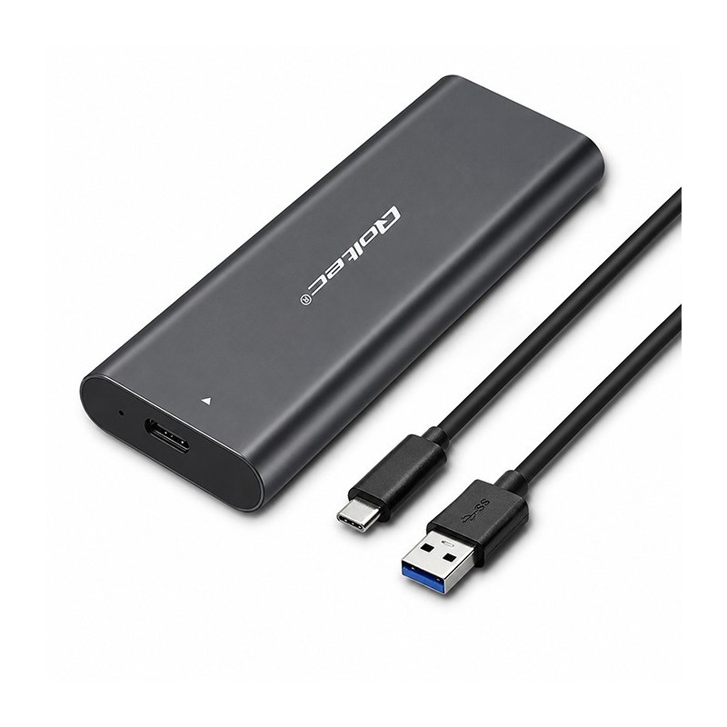 Obudowa | kieszeń do dysków M.2 SATA SSD | NGFF | USB-C