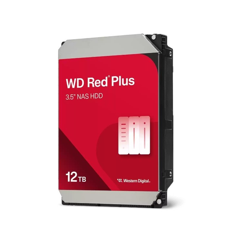 Dysk HDD Red Plus 12TB 3,5'' 512MB/7200RPM WD120EFGX