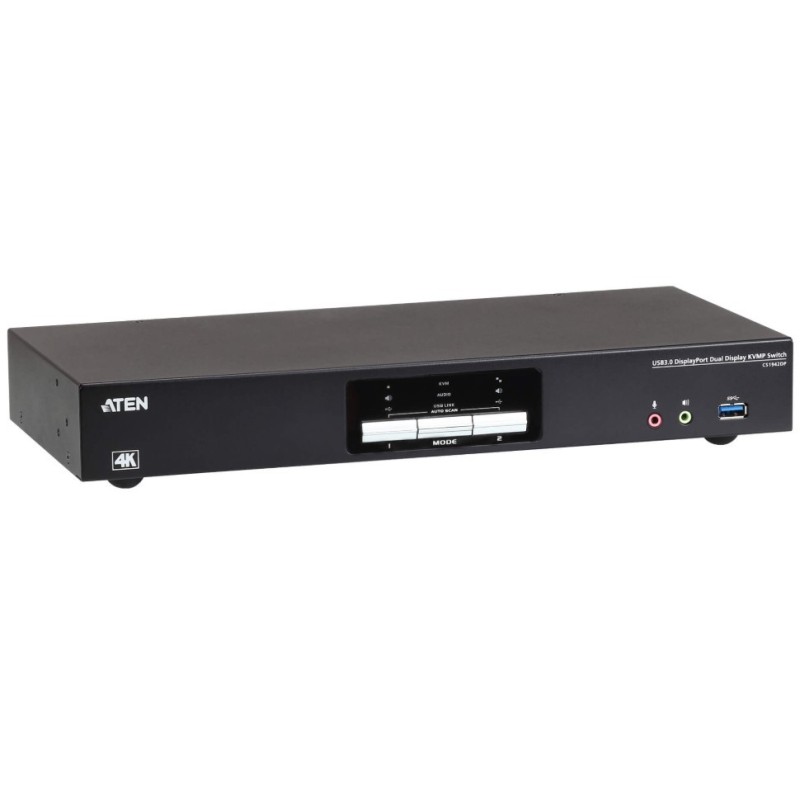 Przełącznik 2-Port USB 3.0 8k DP Dual Display KVMP