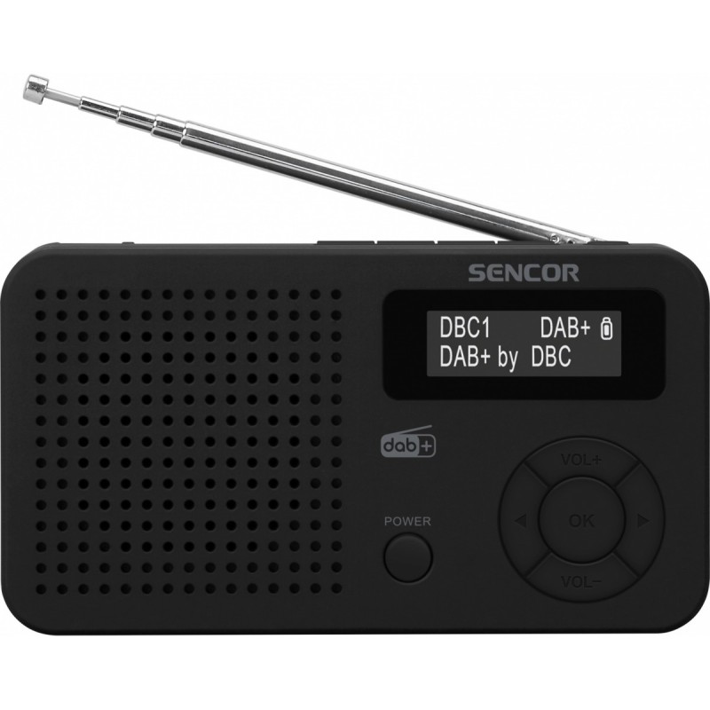 Radio cyfrowe DAB+,FM RDS, SRD 7210B Bluetooth 5.0 LCD Akumulator