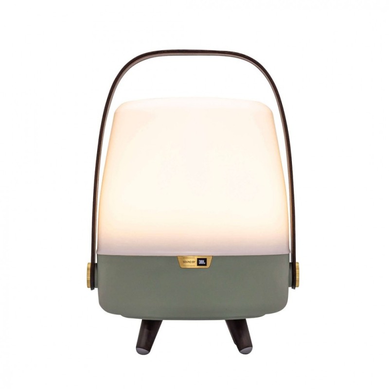 Lampa przenośna z głośnikiem Lite-Up Play Mini zielona