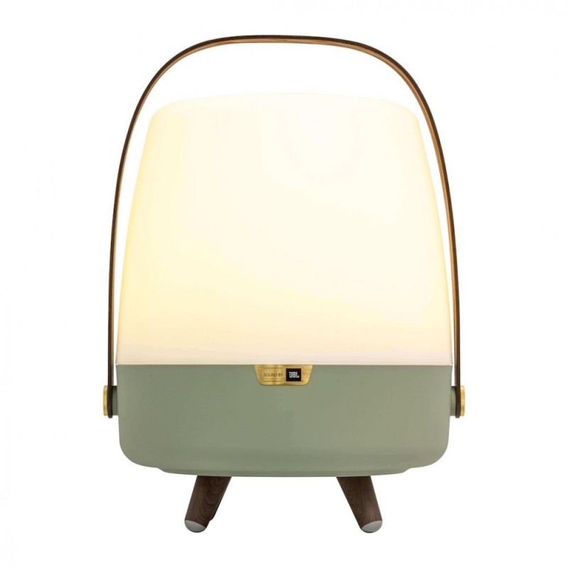 Lampa przenośna z głośnikiem Lite-Up Play zielona