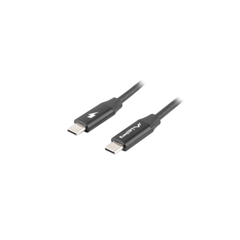 Kabel USB-C M/M 2.0 CA-CMCM-40CU-0010-BK Czarny 1m