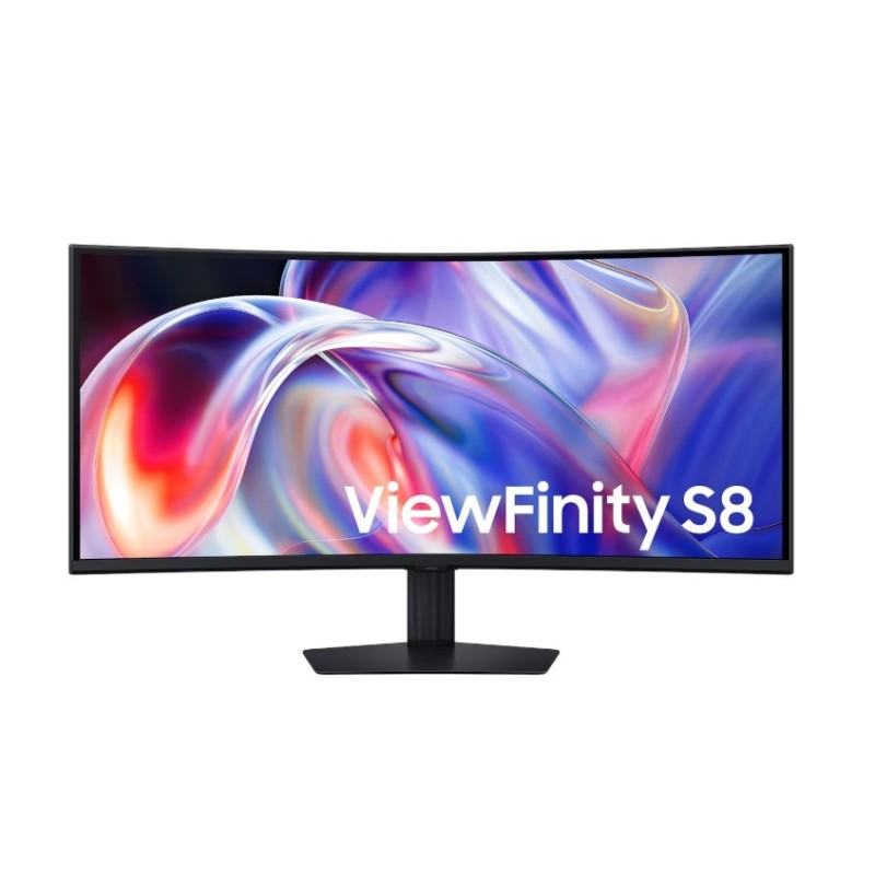 Monitor 40 cali ViewFinity S85TH VA 5120x2160 5K2K WUHD 21:9 1xHDMI 1xDP 5xUSB-A 2xUSB-C 1xTB5 4ms 144Hz HAS głośniki zakrzywiony 3YOS LS40H850TAUXEN