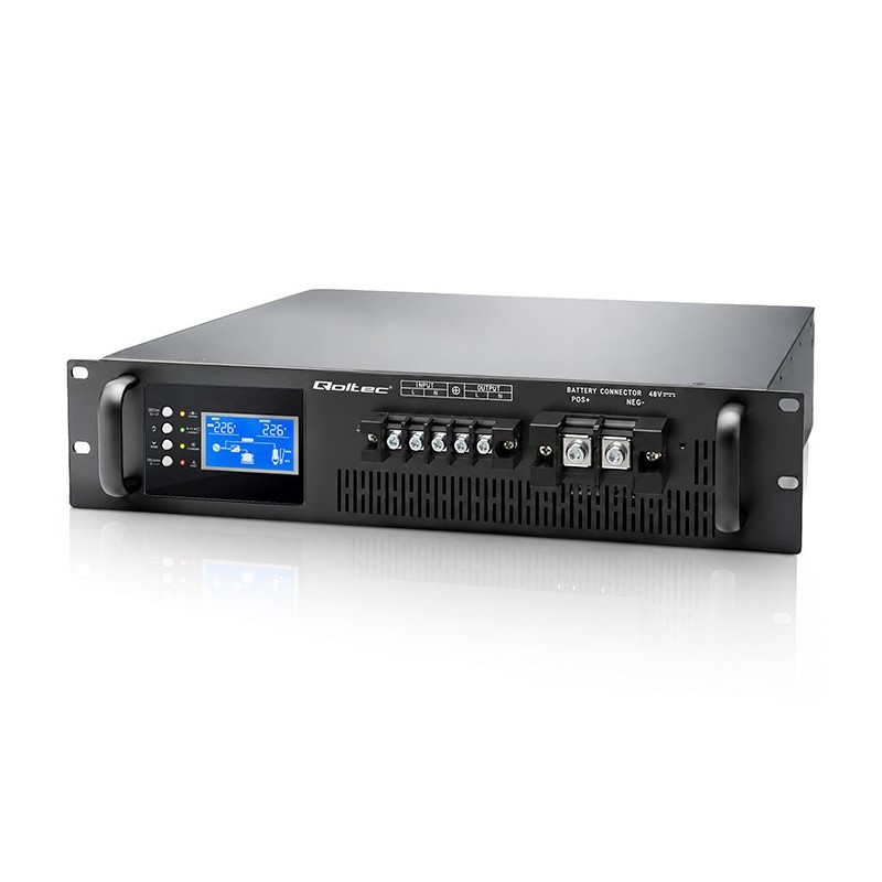 UPS Pure Sine Wave do RACK | 5kVA | 5000W | PF1.0 | LCD | EPO | USB | On-line