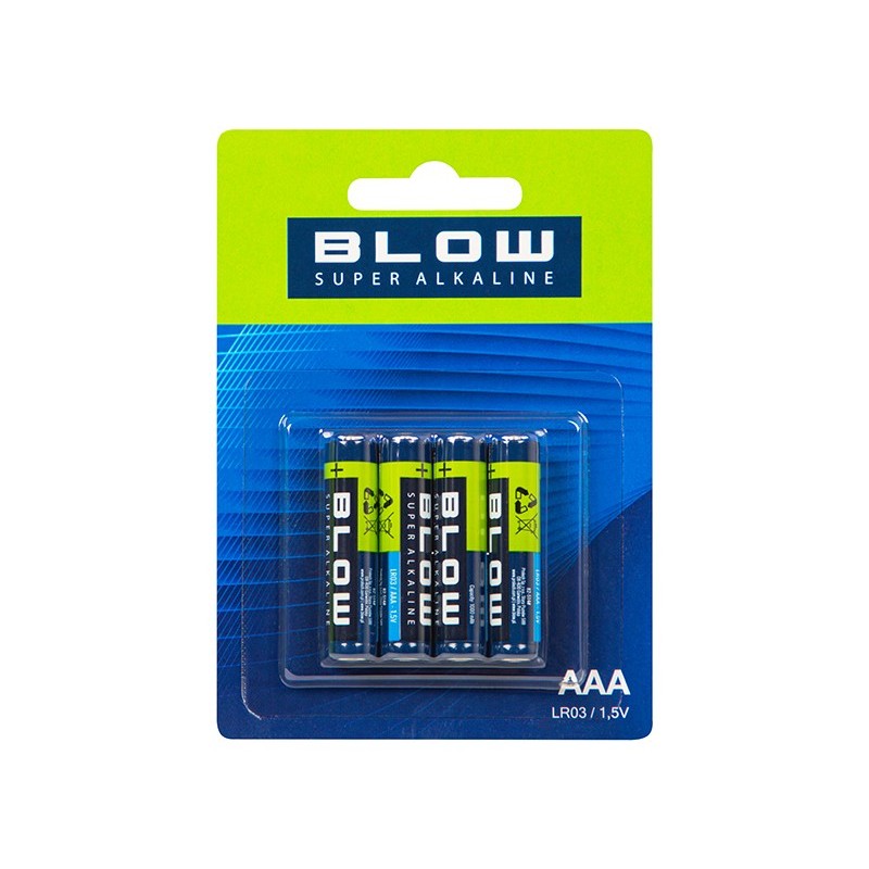 Bateria AAA LR3 Super Alkaline blister 4 sztuki