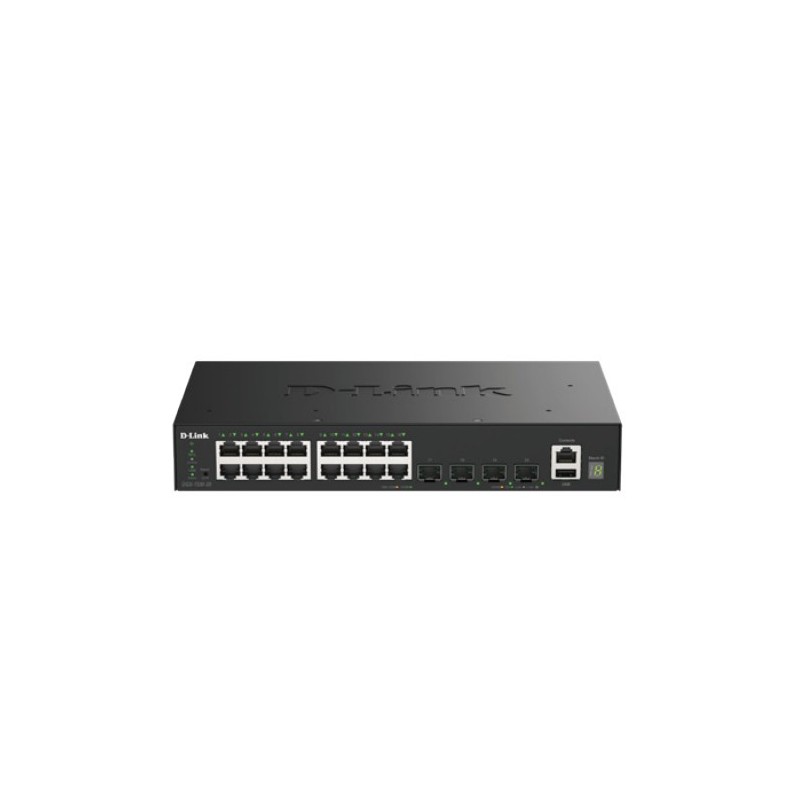 Przełącznik zarządzalny DGS-1530-20/E 16 Ports GE + 4 Ports 10G SFP+ Smart