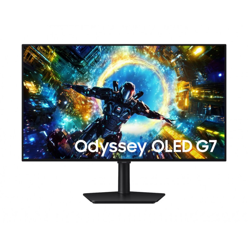 Samsung Monitor 32 cale Odyssey G73SH OLED 3840x2160 UHD 16:9 2xHDMI 1xDP 0,03ms 330/165Hz płaski 3Yd2d (LS32HG730SUXEN)