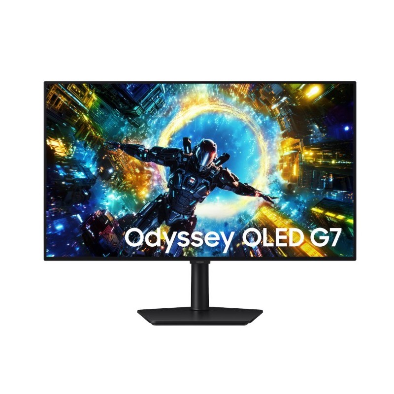 Monitor 32 cale Odyssey G73SH OLED 3840x2160 UHD 16:9 2xHDMI 1xDP 0,03ms 330/165Hz płaski 3Yd2d (LS32HG732SUXEN)
