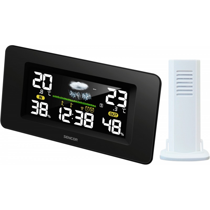 Stacja pogody SWS 5270 kolorowy wyświetlacz LCD