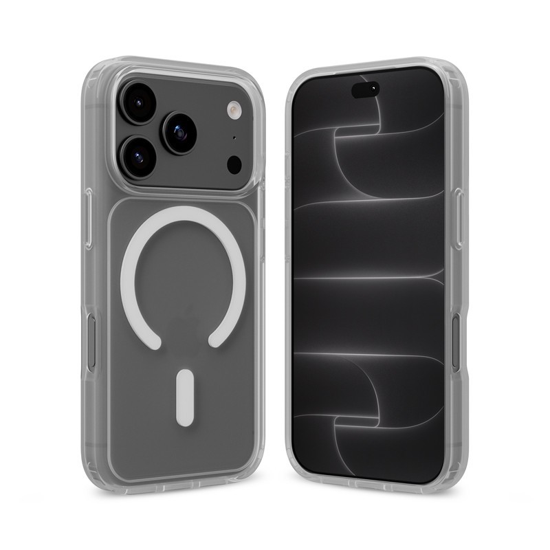 Etui Matte Magnetic MagSafe iPhone 18 Pro / iPhone 17 Pro białe