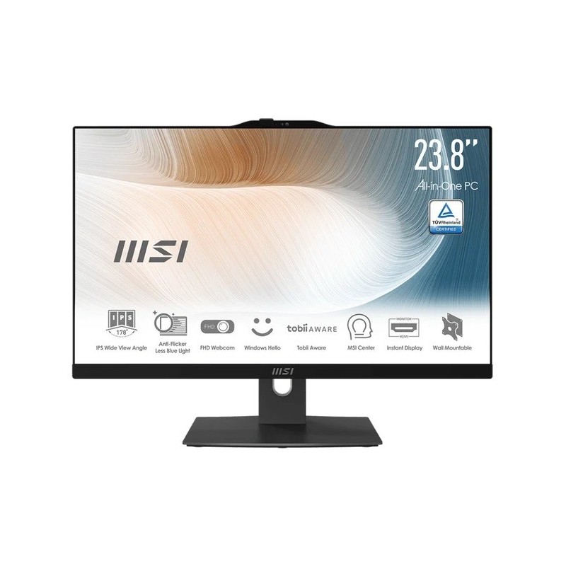 Komputer All-in-One Modern AM242P 1M-2269XEU noOS/IC5 120U/8GB/512SSD/UMA/23.8 cali/Czarny