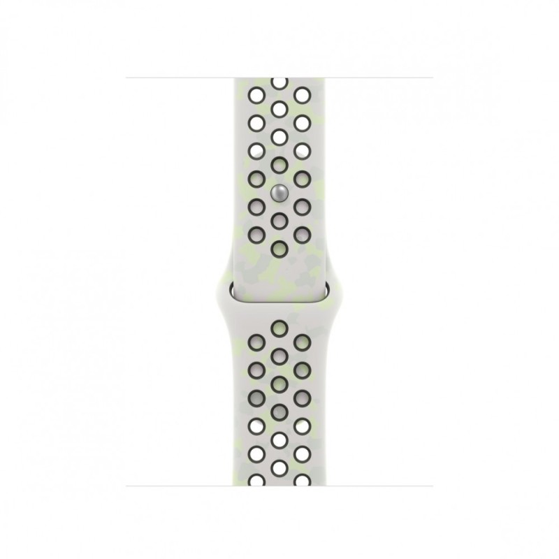 Pasek sportowy Nike w kolorze klasycznej bieli do koperty 42 mm - rozmiar S/M