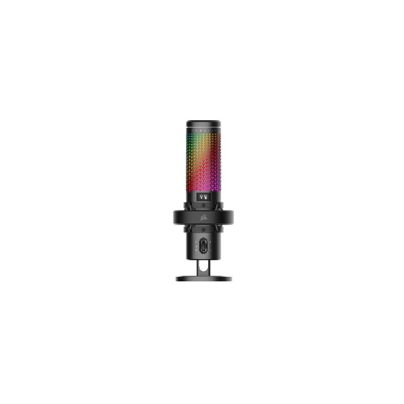 Mikrofon gamingowy pojemnościowy USB VOXARA czarny
