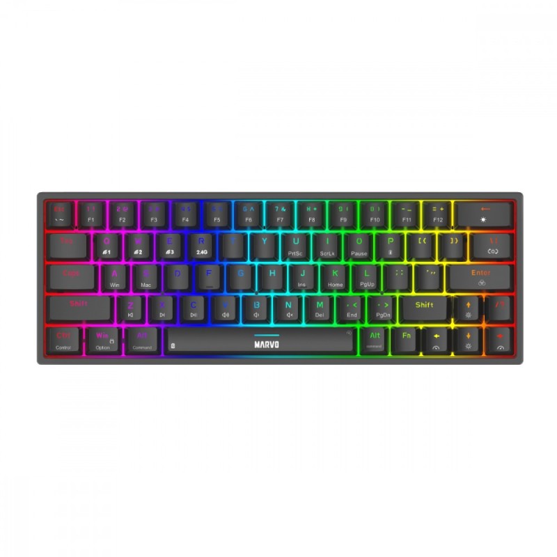 Klawiatura mechaniczna SHOGO 63W wireless czarna